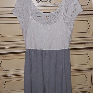 Speechless white lace dress
